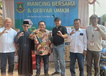 Gali Kembali Potensi Wisata, ASC dan Pemkot Cilegon Gelar Pesta Rakyat dan Lomba Mancing di Rawa Arum