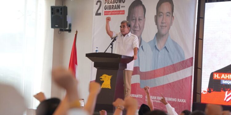 Hadiri Konsilidasi di Banten, Muzani Kenang Almarhum Desmond: Perjuangan Harus Kita Lanjutkan