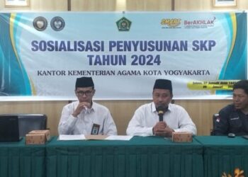 Sosialisasi Penyusunan SKP 2024, Kepala Kantor Imbau ASN Kemenag Yogya Lakukan 3 Hal