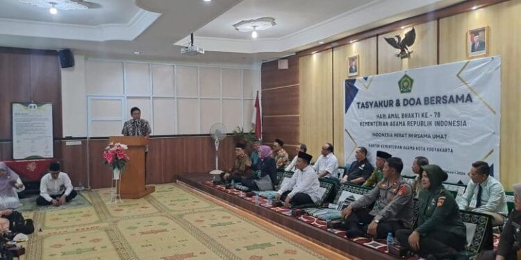 Tasyakur dan Doa Bersama HAB, Pj. Wali Kota Yogyakarta: Prestasi Tanpa Melupakan Esensi