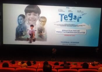 Kuatkan Karakter Siswa,Waka Kesiswaan MTsN 1 Yogyakarta Hadiri Penayangan Film “Tegar”