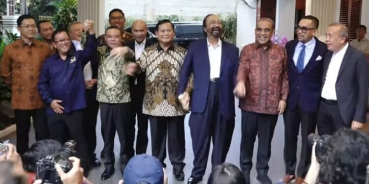 Sekjen Gerindra: Pertemuan Prabowo dan Surya Paloh Bicarakan Persoalan Bangsa