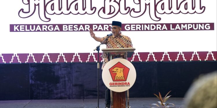 Sekjen Gerindra Perkenalkan Rahmat Mirzani Djausal sebagai Calon Gubernur Lampung 2024