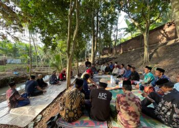 Jelang Akhir Tahun 2024, Kades Talaga Bersama Masyarakat Pers dan PHRI Pokja Gelar Tasyakuran dan Penyematan Nama Sungai Gus Ipul