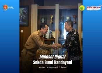 Visitasi ADLG Award, Sekda Bumi Handayani Tampilkan Transformasi Digital
